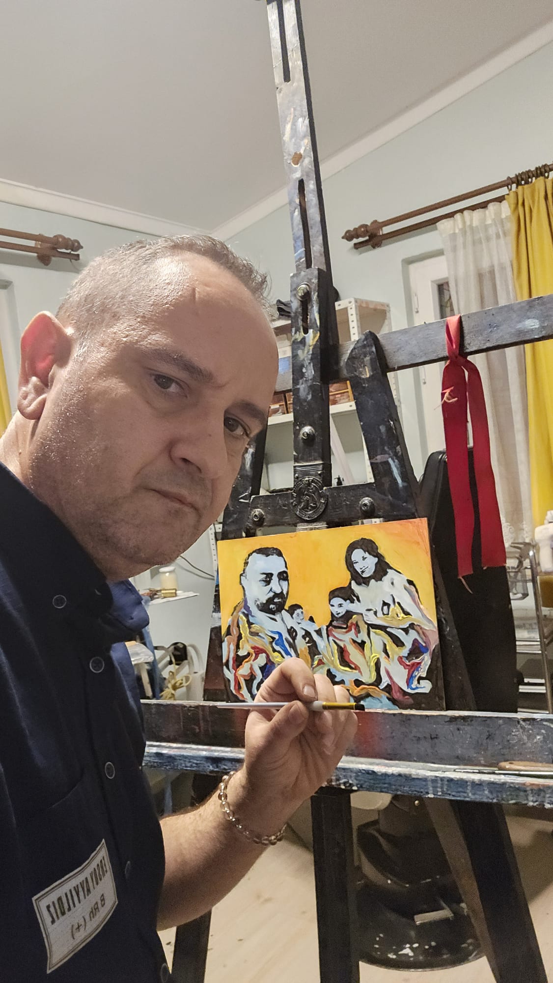 Sanatçı Ersoy AYYILDIZ’dan aile faciasına yürek yakan tablo