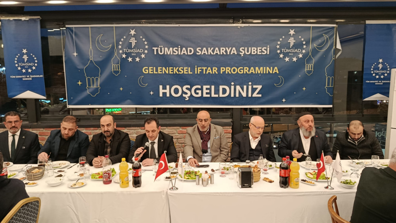 TÜMSİAD Sakarya’dan birlik ve kardeşlik iftarı