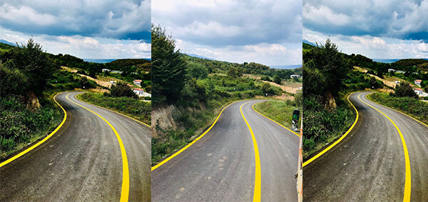 İlimiz de Büyükşehir’den güvenli ulaşım için 9 bin 300 metrelik yol çizgisi