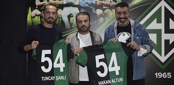 Ünlü şarkıcı Hakan Altun takımımızın yanında