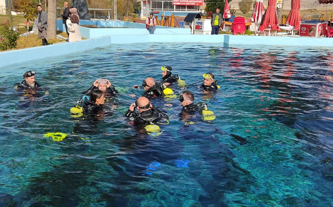 “Başkan İshak Sarı, Dalış Eğitimine Katıldı”
