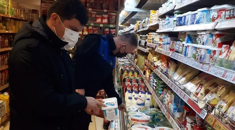 Sapanca Belediyesi Zabıta Ekipleri Etiket Denetiminde