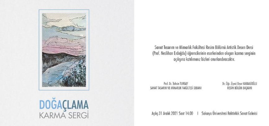 Resim Bölümünden Karma Sergi: “Doğaçlama”