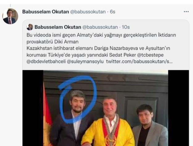 Kazakistan'da yaşanan isyanda Sedat Peker ayrıntısı: Provokatör arkadaşı mı?