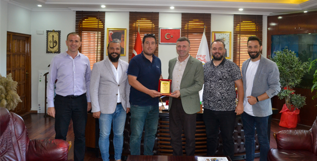 Başkan Özen’e Teşekkür Ziyareti