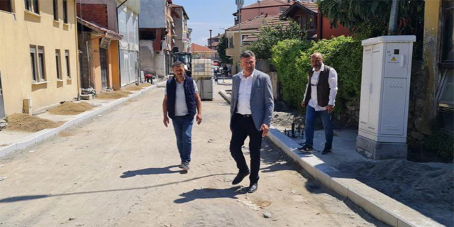 Kayacan Caddesi’nde Yenileme Çalışmaları