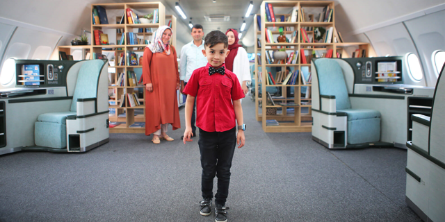 Uçak Kıraathanesi Bir Çocuğun Hayalini Gerçeğe Dönüştürdü