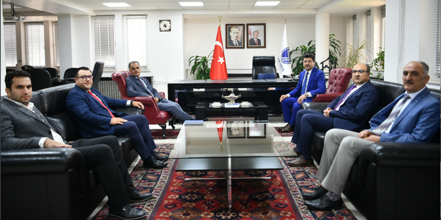 Rektör Sarıbıyık’tan Rektör Al’a Hayırlı Olsun Ziyareti