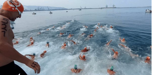 Zonguldak'ta 3. Uluslararası Açık Su Yüzme Yarışları Düzenlendi