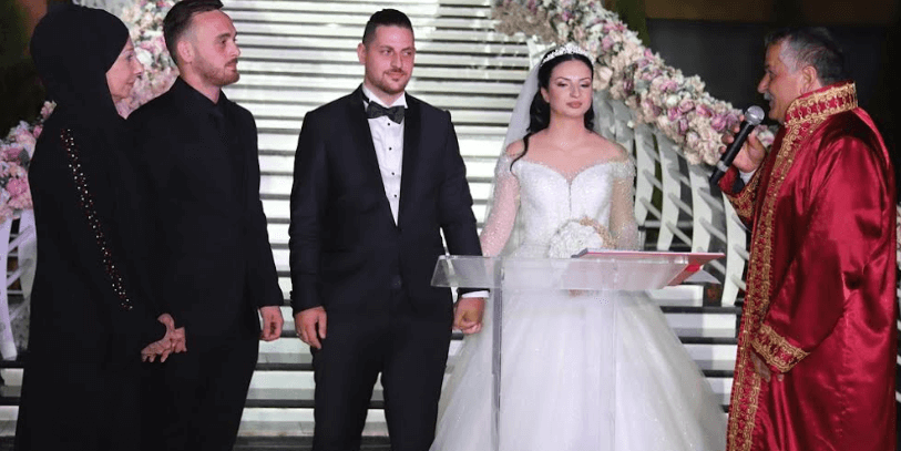 Burcu ve Sinan İnan Çifti dünya evine girdi