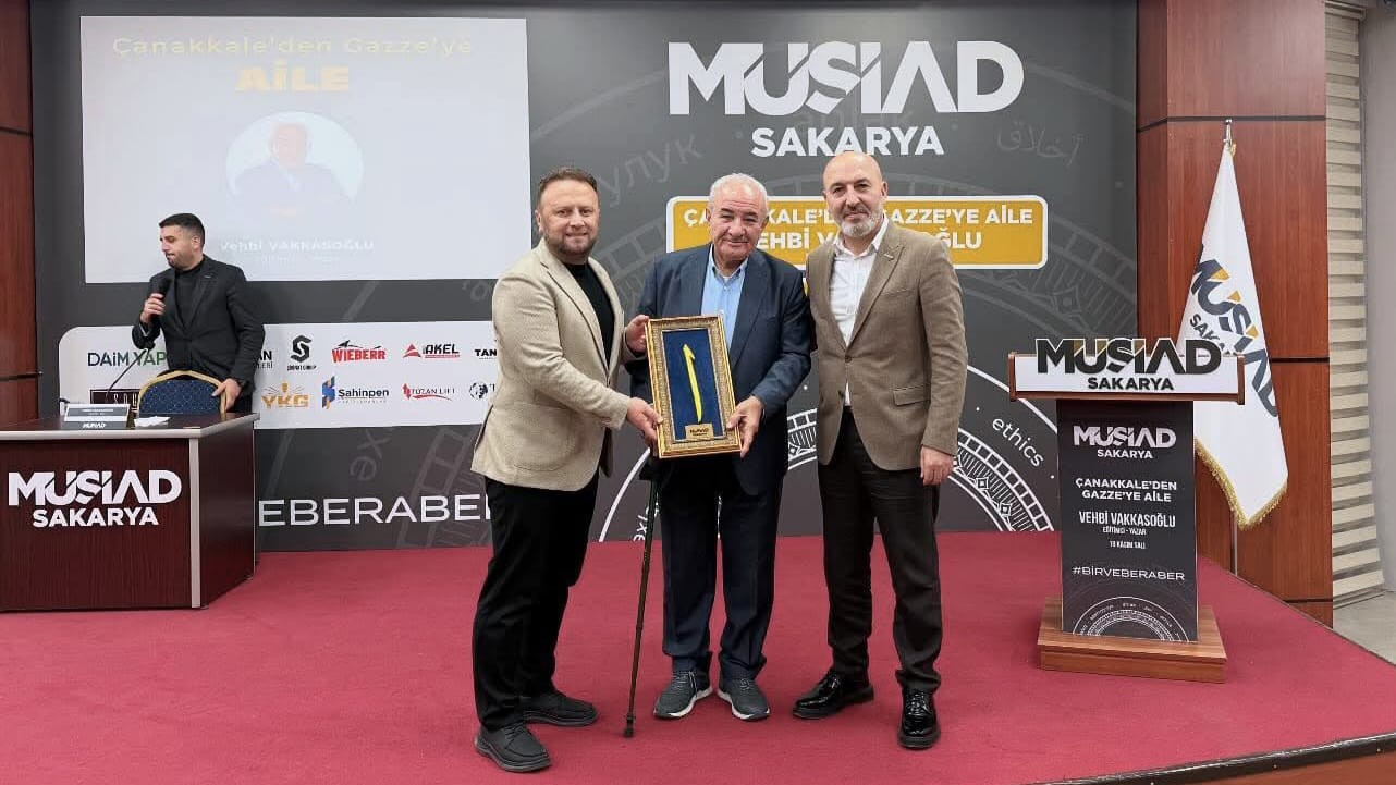 Çanakkale’den Gazze’ye uzanan güçlü bağ; Vehbi Vakkasoğlu MÜSİAD Sakarya’da “aile”yi anlattı