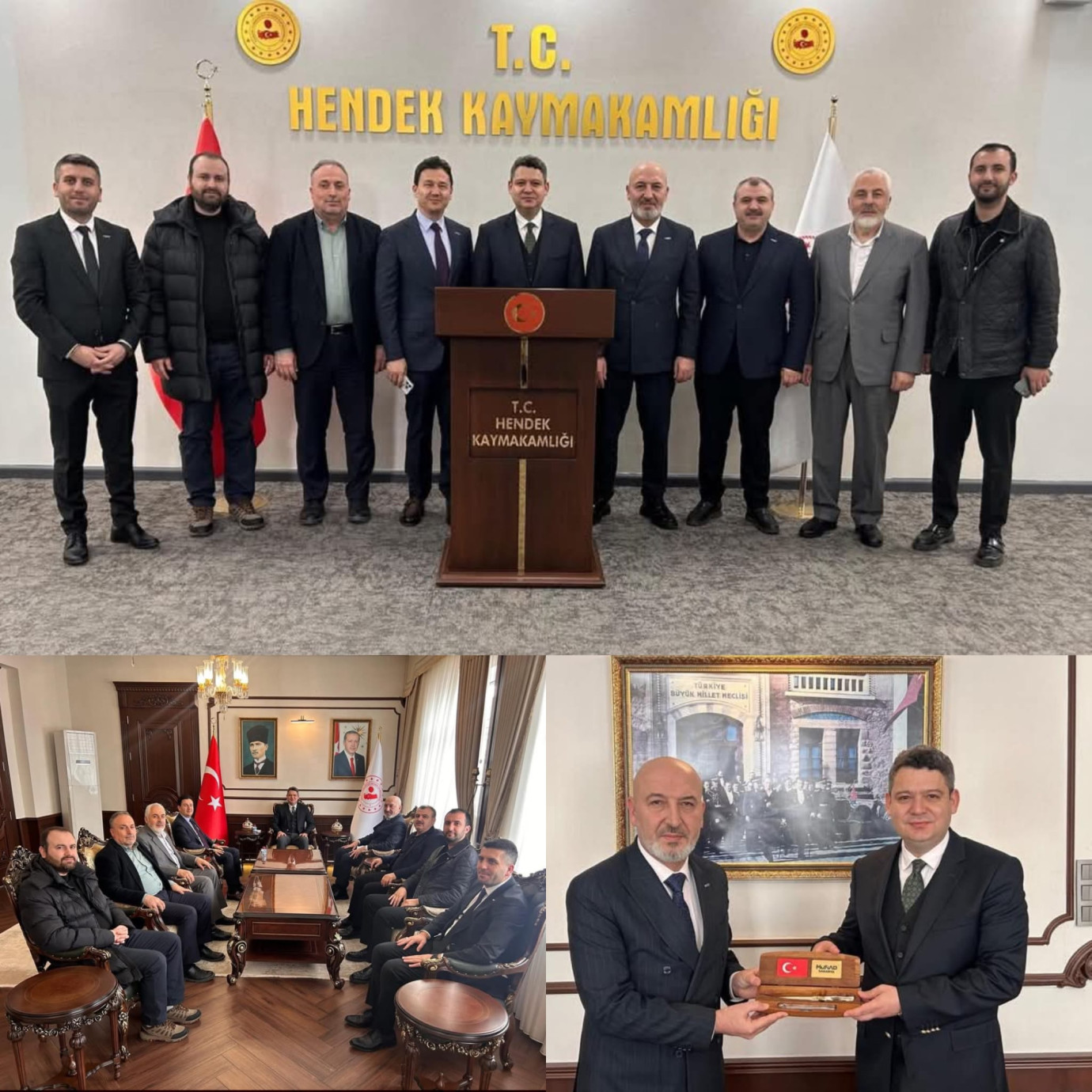 MÜSİAD Sakarya’dan Hendek Kaymakamı Gökpınar’a ziyaret