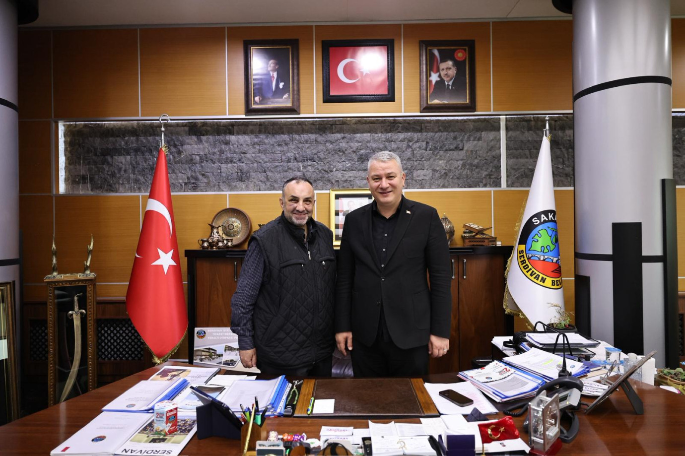 Candan’dan Başkan Çelik’e ziyaret