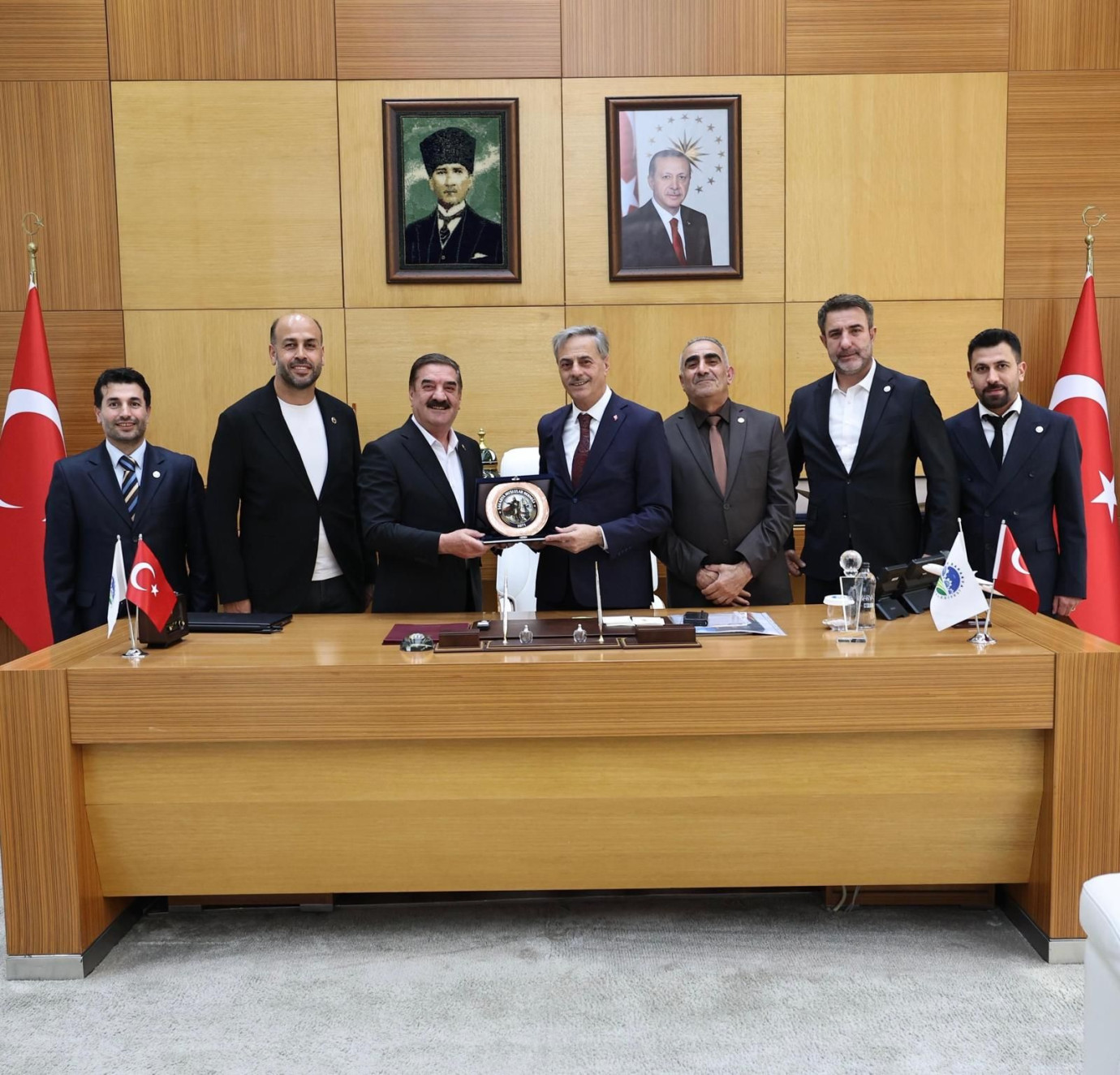 Muşlular Derneği’nden Başkan Alemdar’a ziyaret