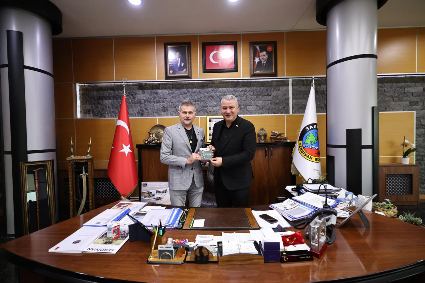 Akif YENER'den ATA ve ÇELİK'e ziyaret
